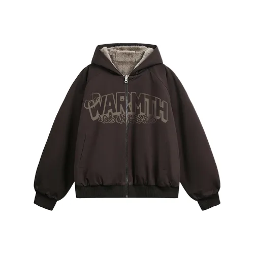 GL Темно-коричневый унисекс пуховики