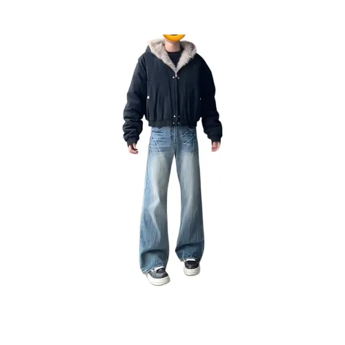 DEMAVIE Blue Unisex Jeans DEMAVIE Синий Унисекс Джинсы