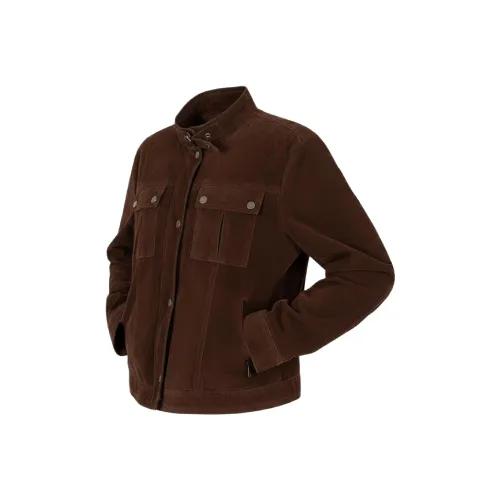 OG96 LAB Коричневый Унисекс Бархатные куртки