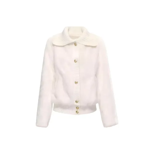 Cotton Gene Трикотажная ткань Пальто Женские Трикотаж