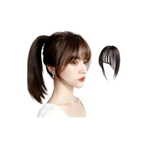 LOUIS FERRE LUIGI Bangs Sheet Женская Перука Покрытие Белые Волосы Расчески для Завивки