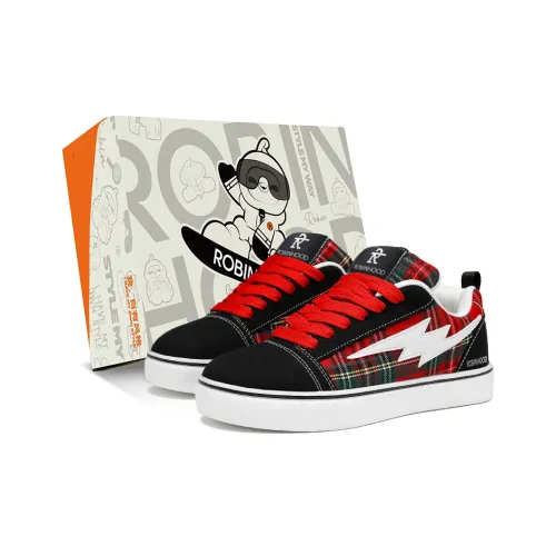 ROBINHOOD Износостойкий Легкий Дышащий и Противоскользящий. Низкий Топ Скейтборд Кроссовки Унисекс