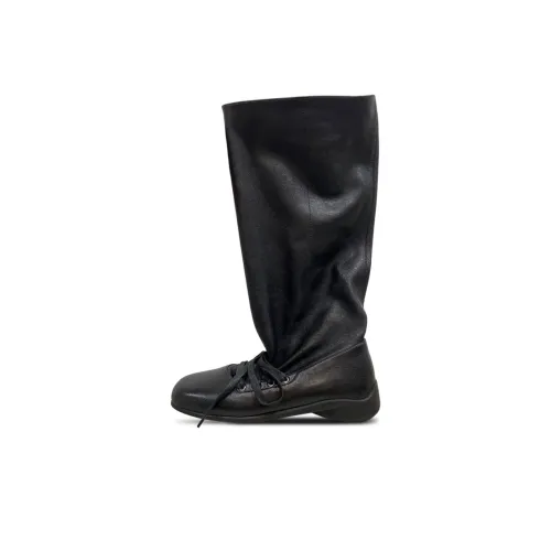 YANGQIYINGTAO Женские сапоги на высоком каблуке до колена