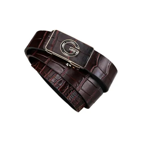 Devanro Ремни из коровьей кожи унисекс ширина 3,3 см