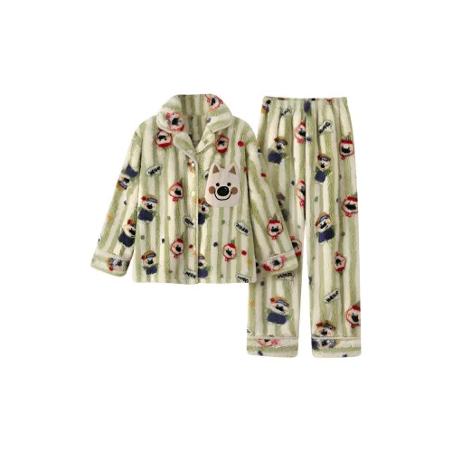 YUZHAOLIN Pajama Комплект Осенний и Зимний Женский