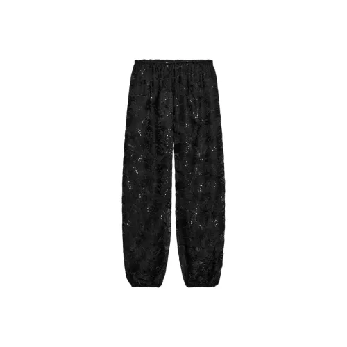 ZARA Collaboration Черные Женские Повседневные Брюки