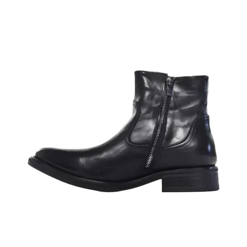 Frank Mully Martin Boots Мужские Черные