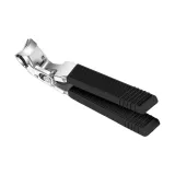 Крутой черный - Круглый нос - Ножницы для ногтей [Двойное лезвие]