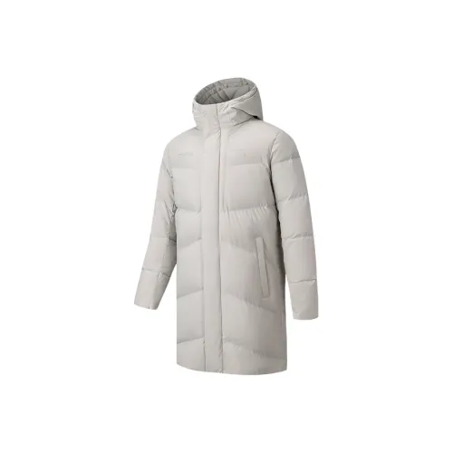 Anta Variety Тренировки Коллекция Зимний Пуховик Унисекс Серый