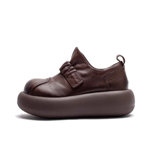 JIEZHOU Женские кожаные туфли 5,5CM Женские