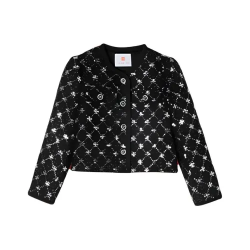 YUANYUAN GIRL Черный KIDS Утеплённые куртки