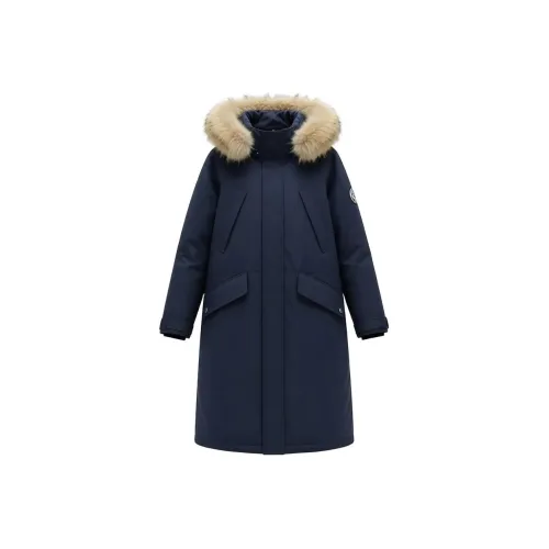 FLIM Темно-синий Синий Женский Пуховик