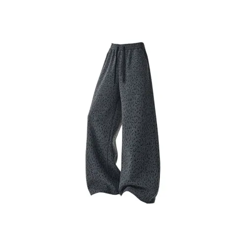 RASHOMONG Темно-серые унисекс повседневные штаны