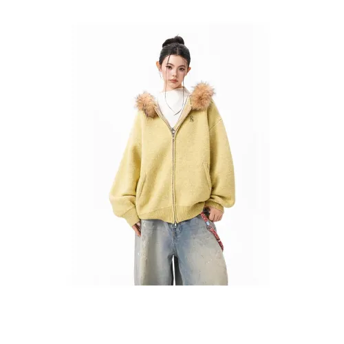 PNVB Трикотажная ткань Кардиган Женские