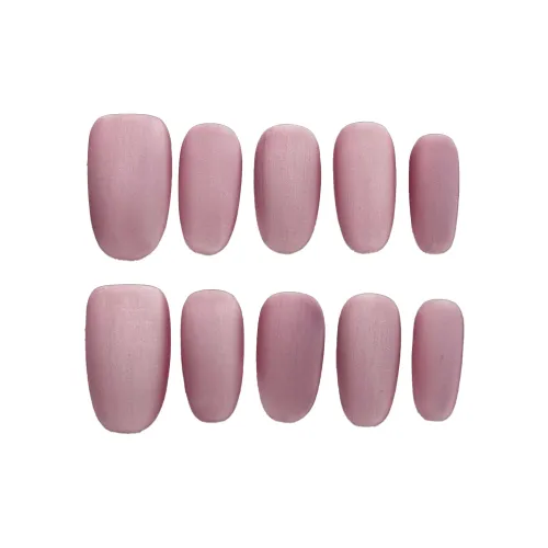 YUNYUEQIAO Русский стиль велюр широкий светлый премиум мягкий осветляющий искусные ногти овал розово-фиолетовый розовый