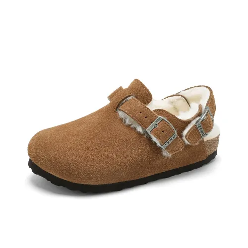 Reivanti Insulated Birkenstock Стиль Обувь Женские Модный Имбирно-желтый