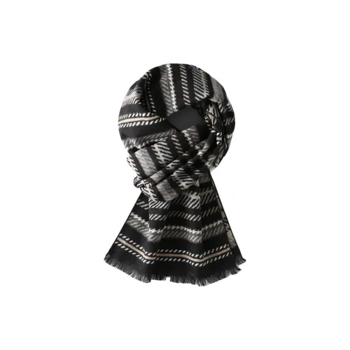 MH 100% шелк тутового шелкопряда вязаные шарфы унисекс