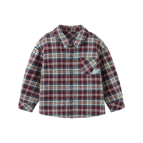 CICIIBEAR Повседневная рубашка зима 2025 для детей в возрасте 3-7 лет