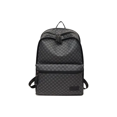 KINMAC ПУ (полиуретан) Рюкзак Стандартный Мужской Черный