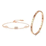 Маленькая круглая подвеска, одежда, наборы [розовое золото]