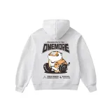 Бело-серый вереск [Утолщенная флисовая подкладка]