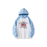 Светло-синий и белый