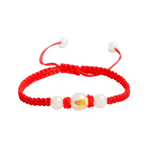 QIYUANHUI Нефритовая нить Браслет Шнурки Унисекс