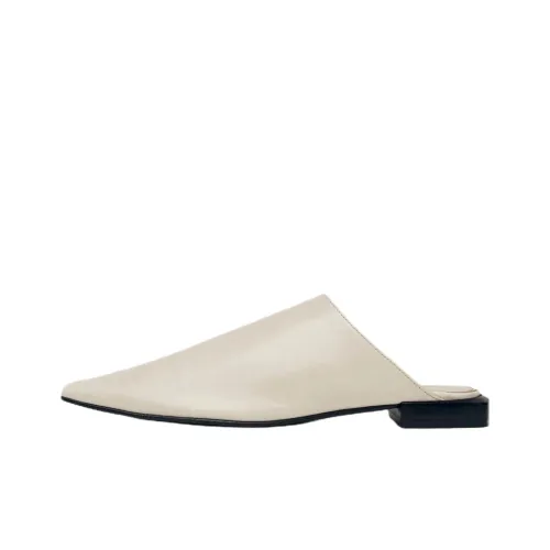 ALOHAS Домашние тапочки Женские Крем