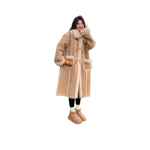 MEXICAN Бархат Feel Пальто Женское