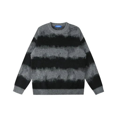 FAIRWHALE Черный Серый Цвет Мужские Свитера