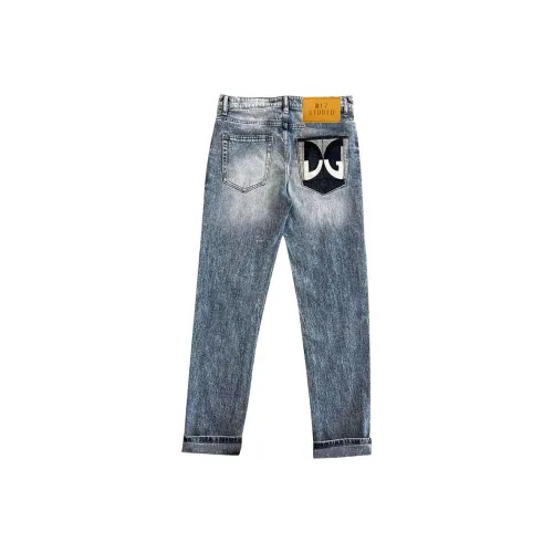 M17 STUDIO Blue Unisex Casual Pants