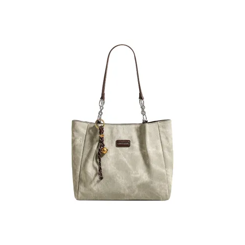 TTaG．baG Сумка Tote из микрофибры сумка через плечо женская зеленая