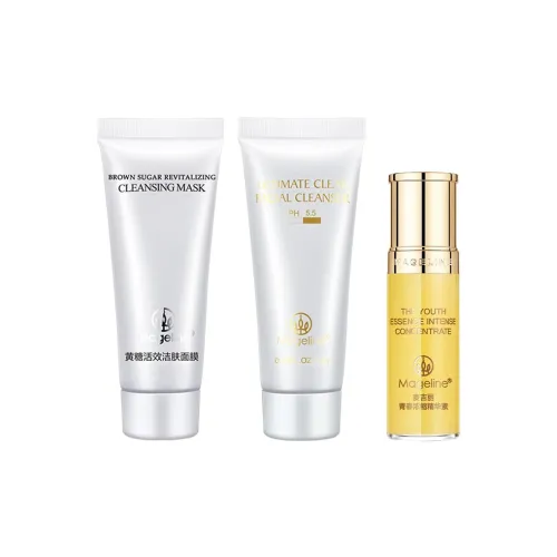 MAGELINE Очищающее средство 15 г + Essence Концентрированная для юных 5 мл + Маска Brown Sugar 15 г