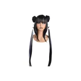 Чёрный - окрашенный синий