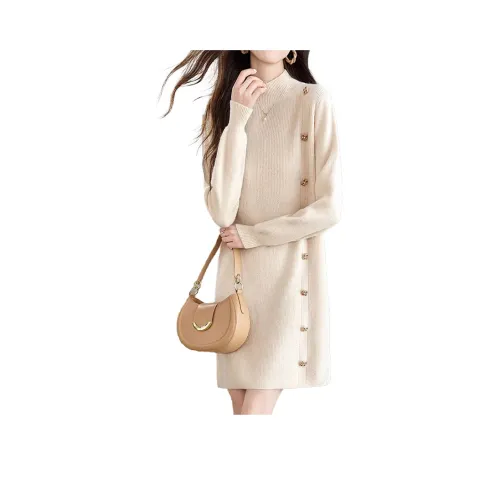 Mapping Длинное платье с длинными рукавами женское