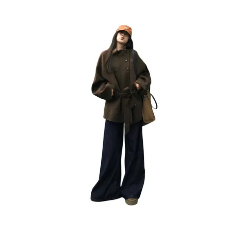 PNVB Коричневый Женский Пальто