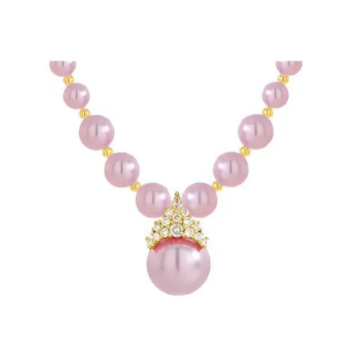 WEIJAS Золото-покрытое медное ожерелье для женщин