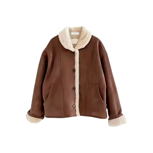 7 SEVFUN Кофе Женские пуховики