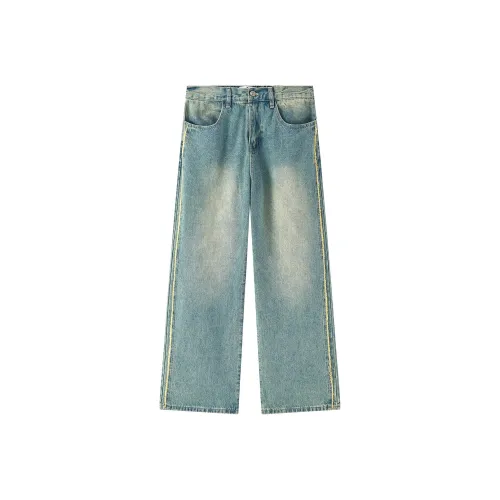 LEE COOPER Light Blue Men's Jeans LEE COOPER Светло-голубые мужские джинсы