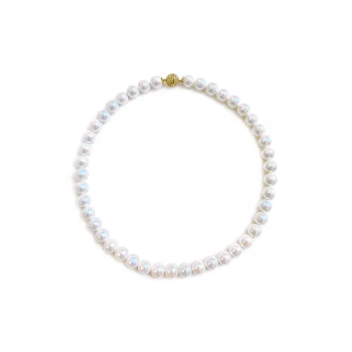 YUNLI Pearl Mother of Pearl Necklaces Women's