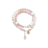 Бусины "Ягода Хорошо Звездное Желание", Двухслойный Кристальный Браслет