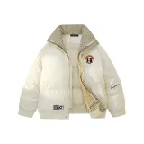 Экрю [Воротник-стойка, Городской, Минималистичный]