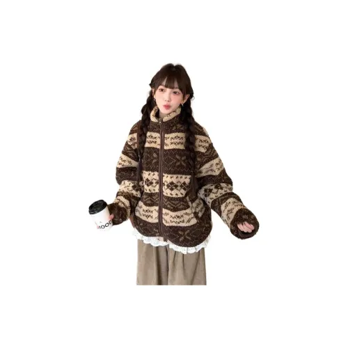 SECFLY OFFICIAL Вельвет Feel Пальто Женское