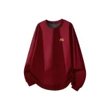 Бордовый (Позолоченный Логотип Лошади на груди)