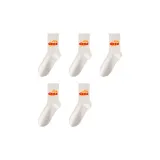 [5 пар] Белый