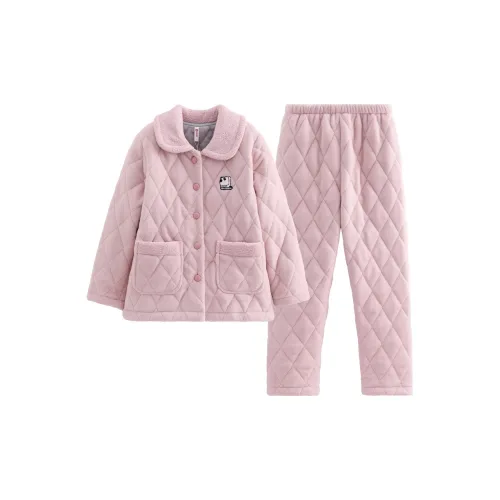 FENTENG FJ26950119 Cherry Blossom Pink Women's Pajama Sets