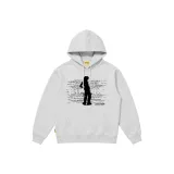 Белый Серый Худи