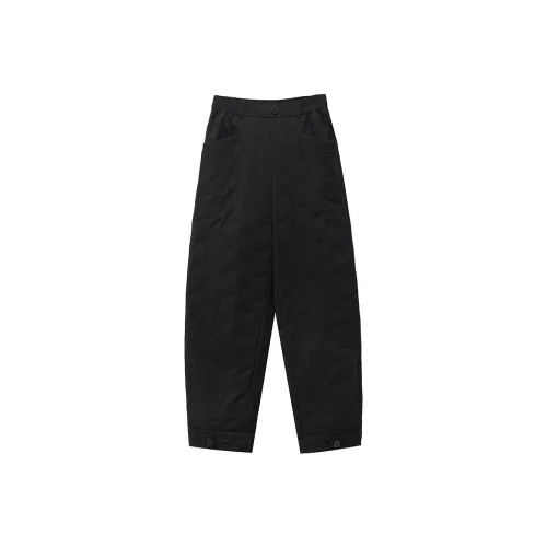 YALU 1972 Классический черный Унисекс Пуховые штаны