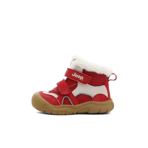 Jeep Slip-resistant Abrasion-resistant Thermal High-Top Snow Boots Kids'