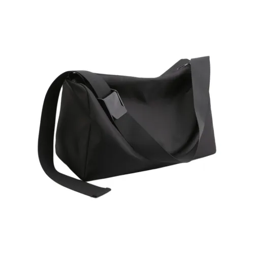 Boniu Нейлоновая Сумка через плечо Стандартная Мужская Черная